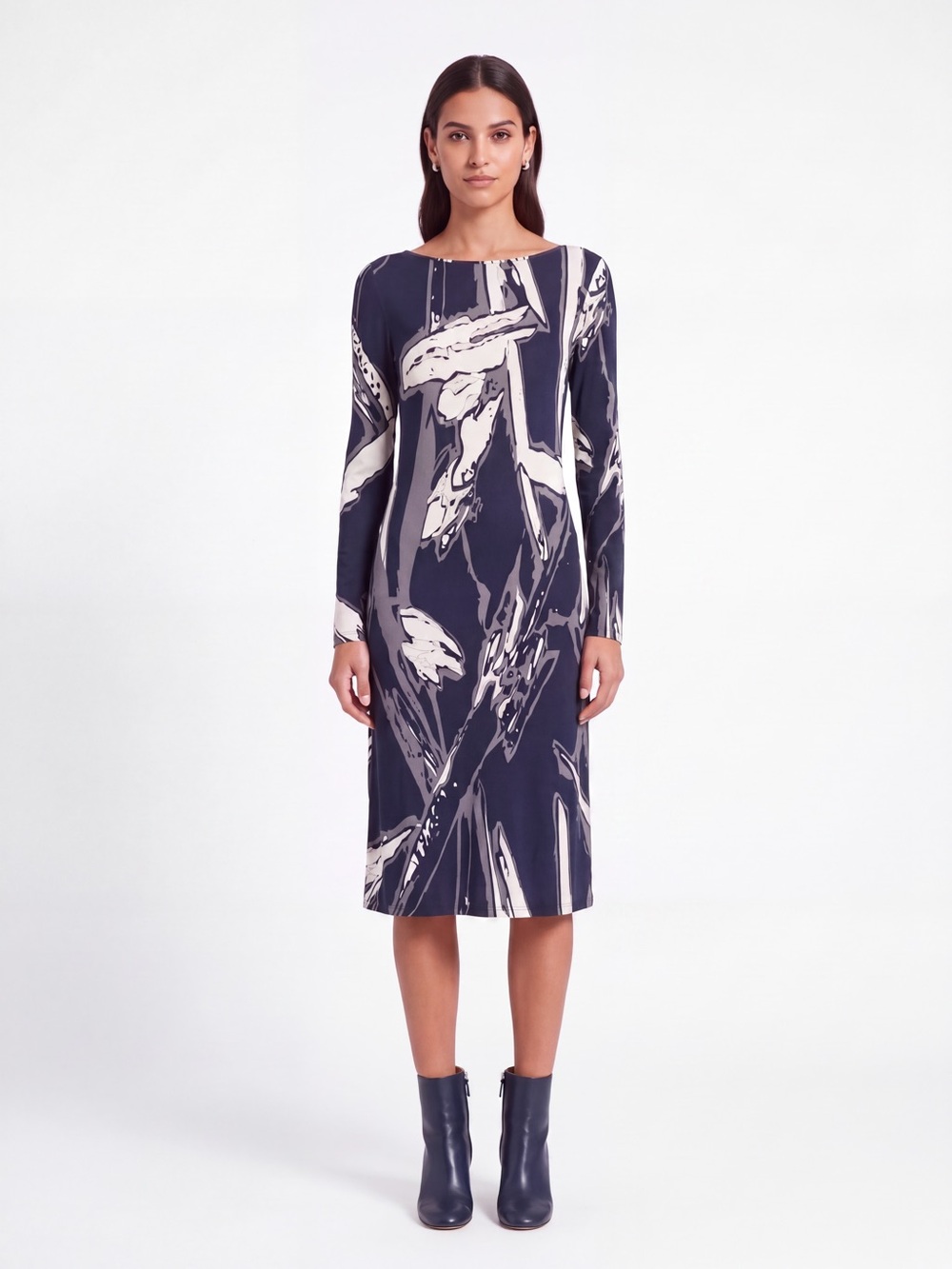 Emilio Pucci Abstract Print Dress
